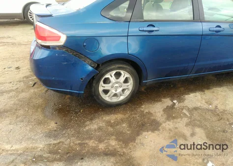 2009 Ford Focus Ses из США, поврежденный, VIN 1FAHP36N69W155025